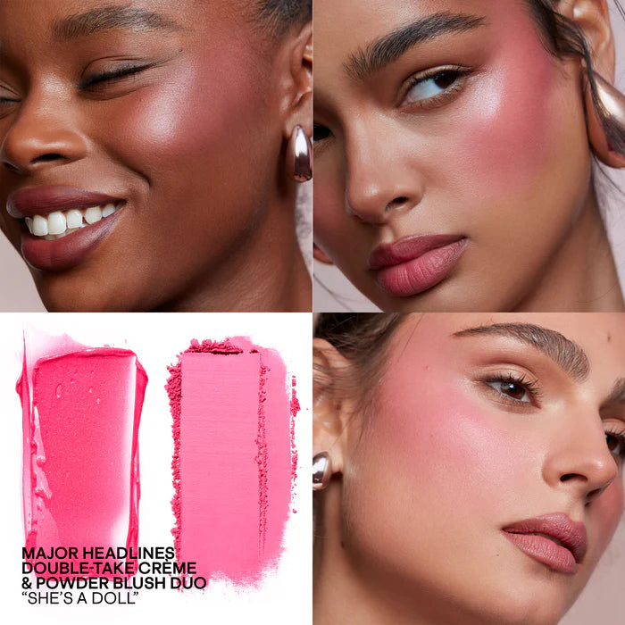 PATRICK TA Major Headlines Double-Take Creme & Powder Blush Duo