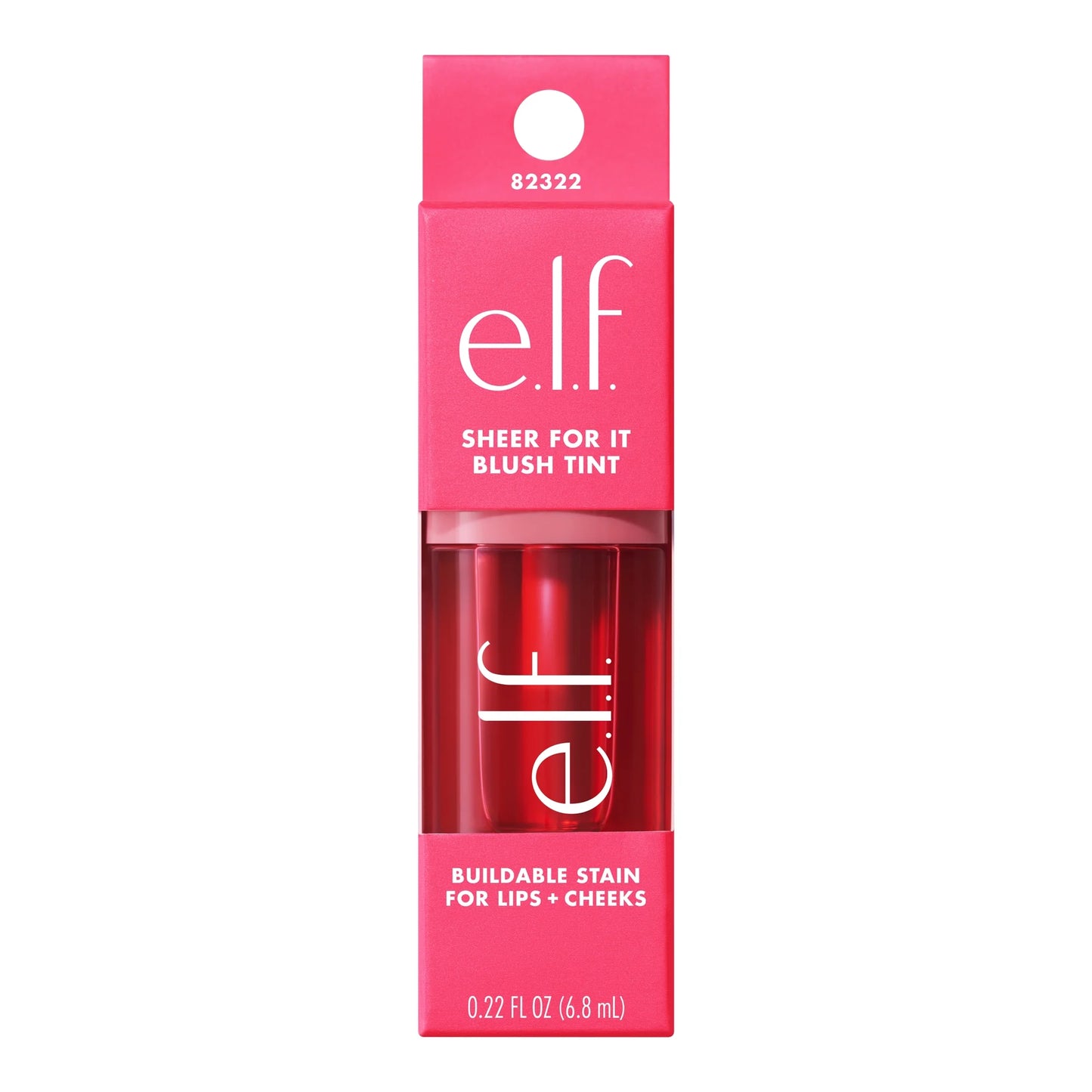 e.l.f  Sheer For It Tinte Rubor, Tinte Edificable para Labios + Mejillas