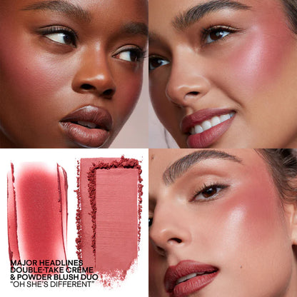 PATRICK TA Major Headlines Double-Take Creme & Powder Blush Duo