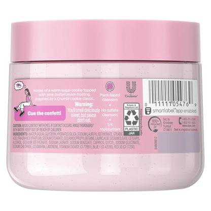 Dove x Crumbl Confetti Cake Exfoliating Body Scrub