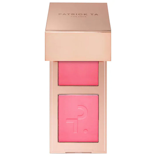 PATRICK TA  Major Headlines Double-Take Crème & Powder Blush Duo